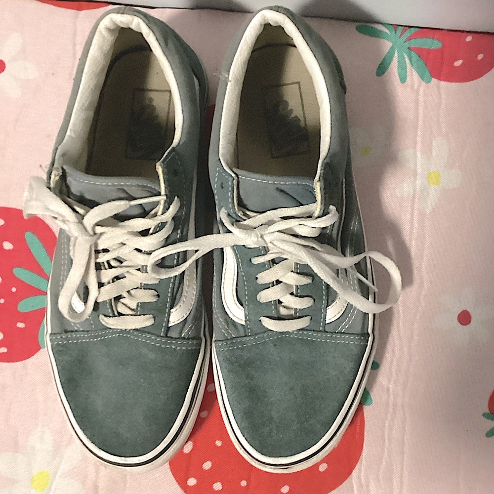 Vans Unisex/Old Skool/Side Stripe/Canvas/Pre-Loved/Low Top Sneakers